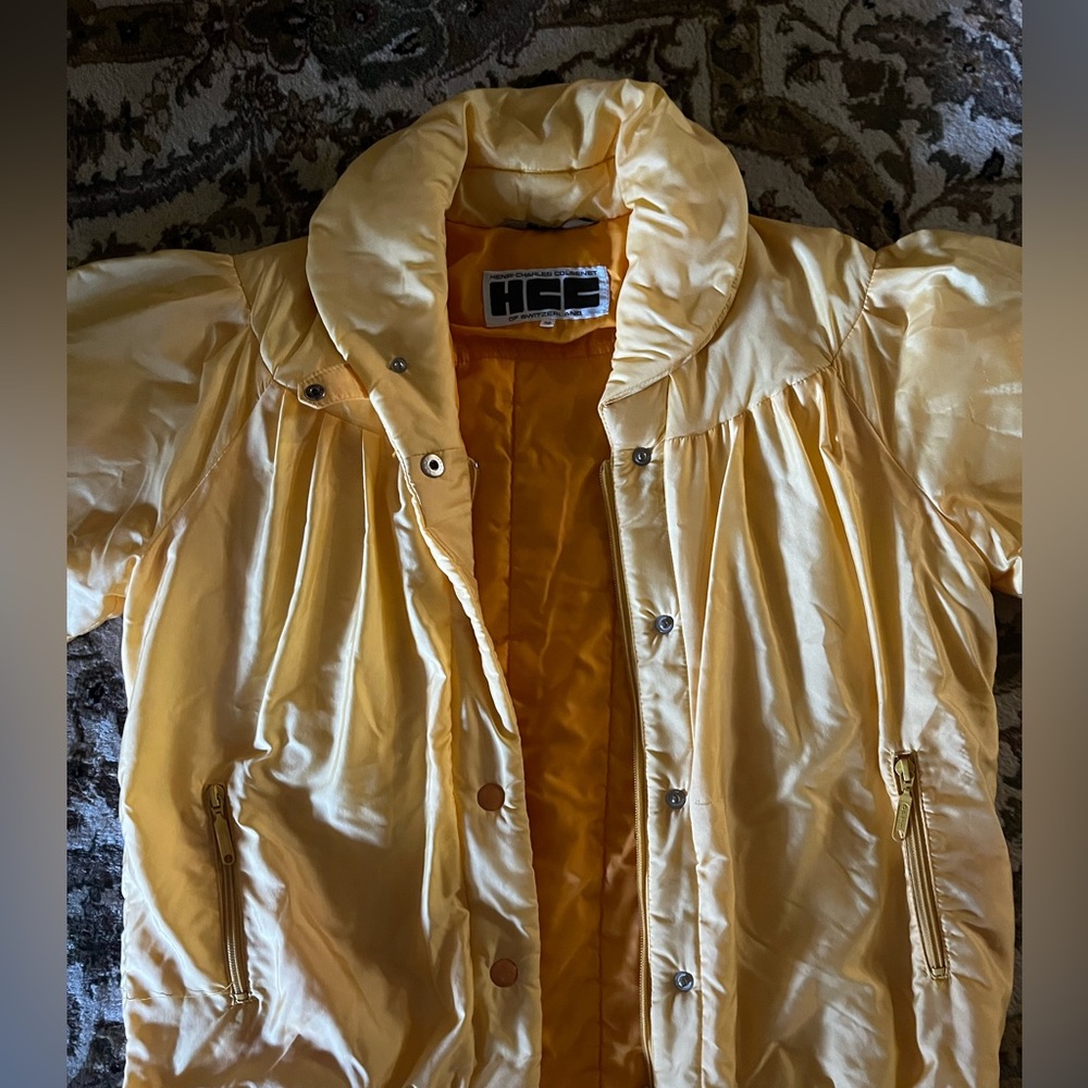 Henri Charles Colsenet Windbreaker (sunflower yellow)